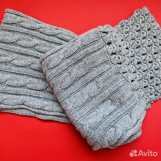 Женский шерстяной шарф. Длина - 1,85 м