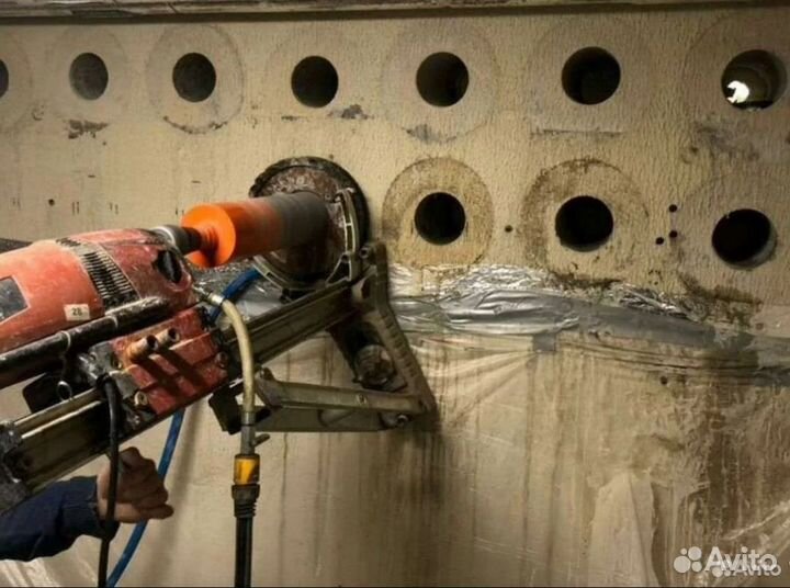 Алмазное сверление отверстий