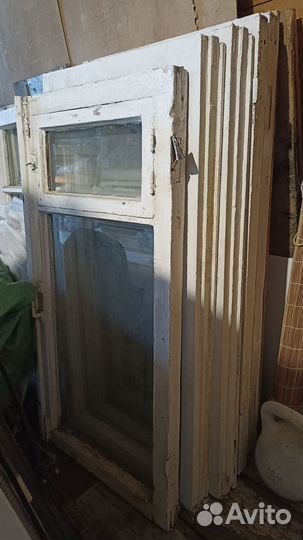 Деревянные оконные блоки, рамы, двери бу бесплатно