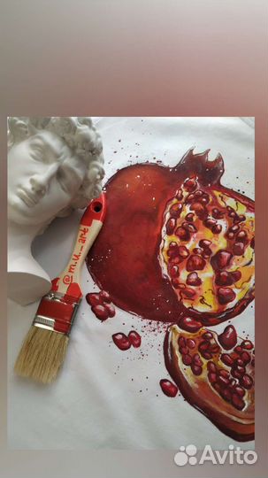 Ручная роспись одежды. Кастомизация