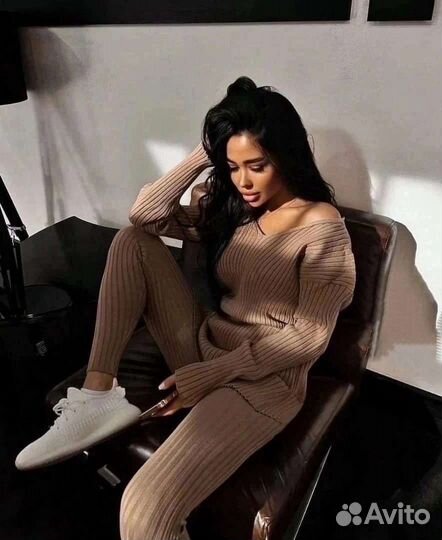 Костюм с кашемировой лапши