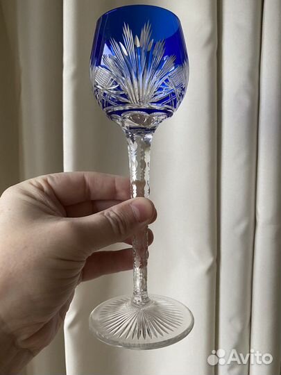 Цветной хрусталь Saint Louis фужер бокал