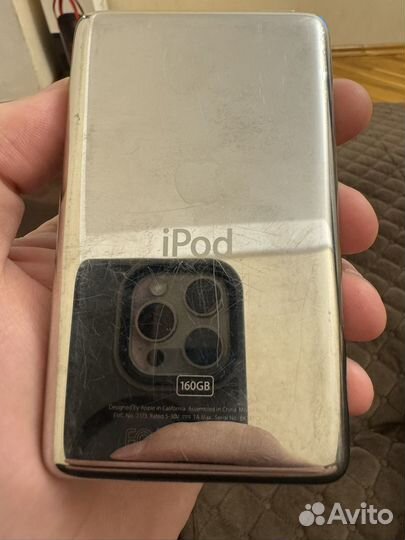 Плеер apple iPod classic 160Gb черный