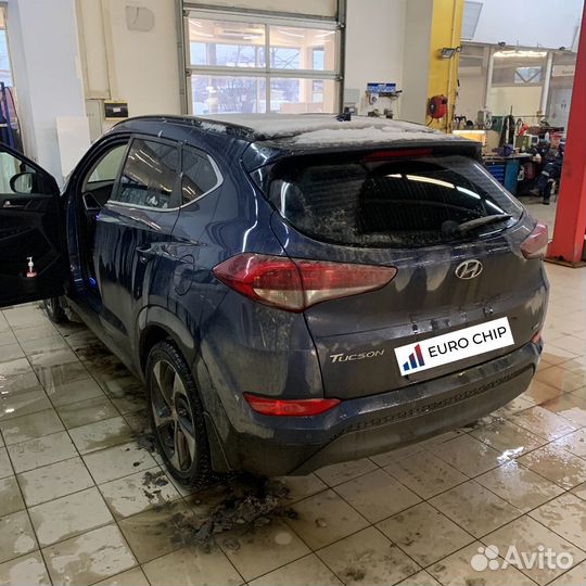 Чип тюнинг Hyundai Tucson 2.4 II 182 лс