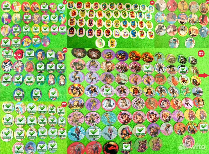 Фишки кепсы 90-х большой выбор