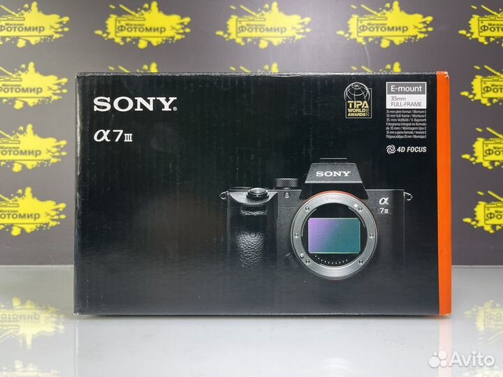 Sony A7 III body новый в упаковке