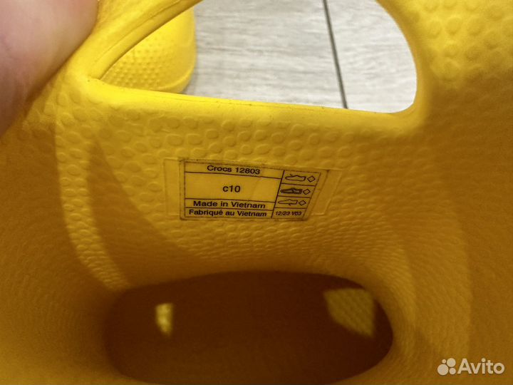 Резиновые сапоги crocs c10