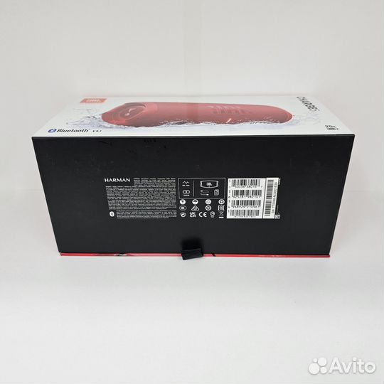 Портативная колонка JBL Charge 5, красная. Новая