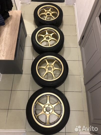 Диски 5 114.3 r17 летние Advan Racing RG2