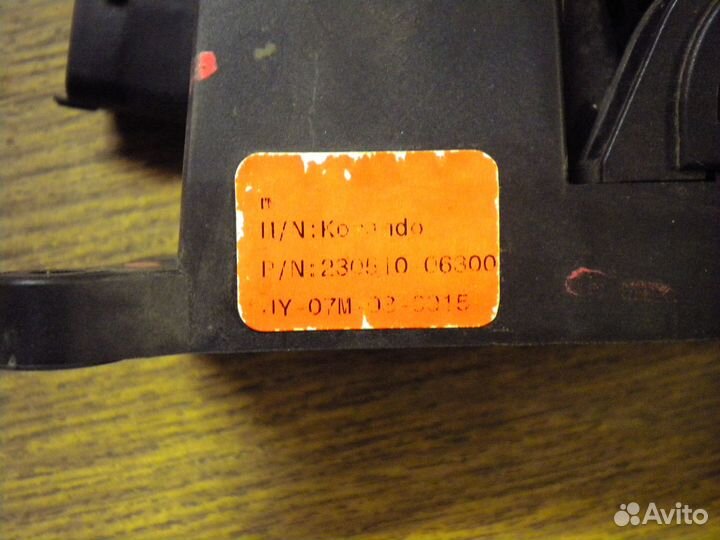 Педаль газа тагаз Tager 3,2 бензин (АКПП)