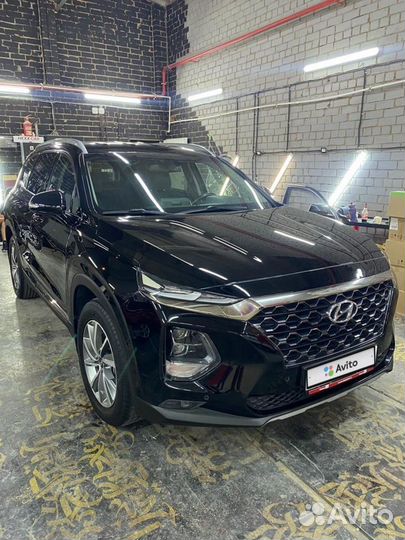 Hyundai Santa Fe 2.2 AT, 2019, 76 000 км