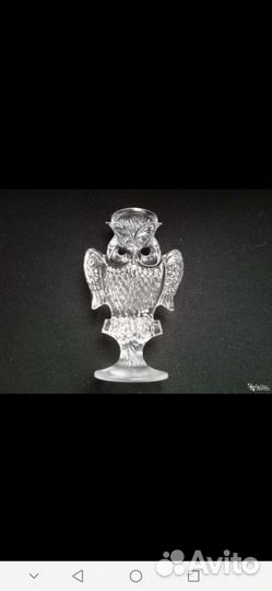 Хрустальная сова, подсвечник СССР