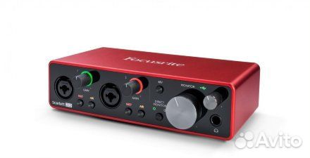 Внешняя звуковая карта Focusrite Scarlett 2i2 3rd