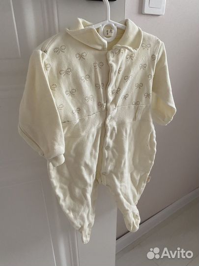 Комбинезоны нательные (слипы) пакетом 62 р