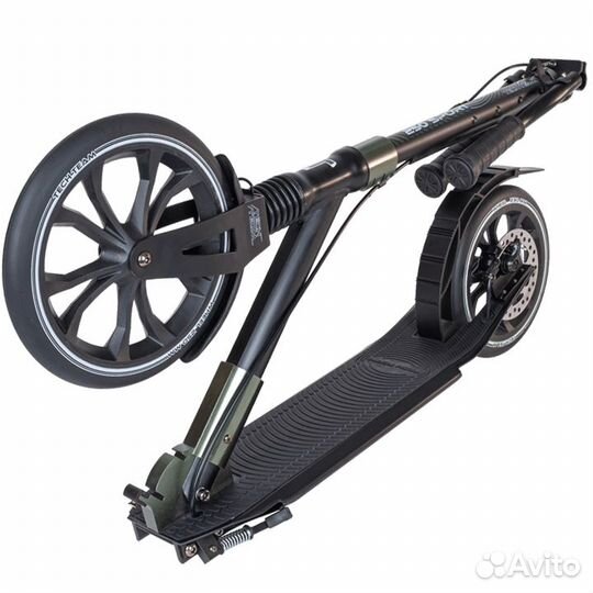 Самокат TT sport 250R black-grey 1/2 чёрный/серый