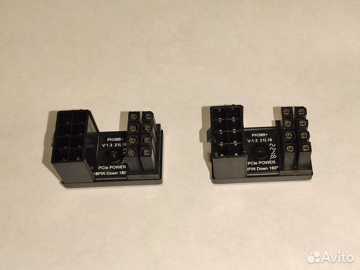 Угловые адаптеры питания 8 pin для видеокарты