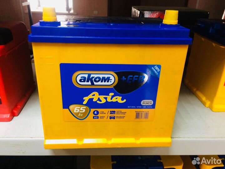 Аком EFB 65 Мазда Тойота Ниссан