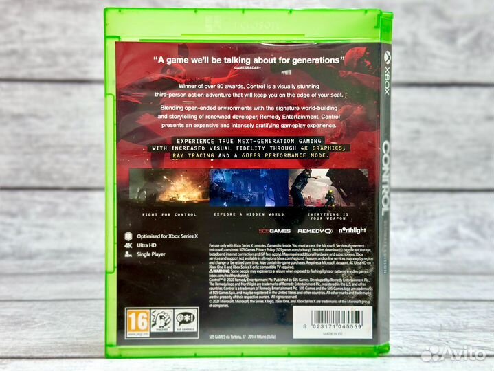 Control Ultimate Edition (Xbox SX) Б/У
