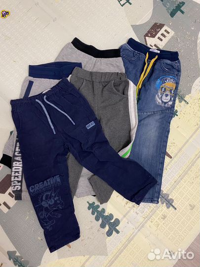 Большой пакет вещей для мальчика 104