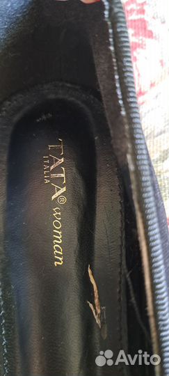 Балетки бархатные