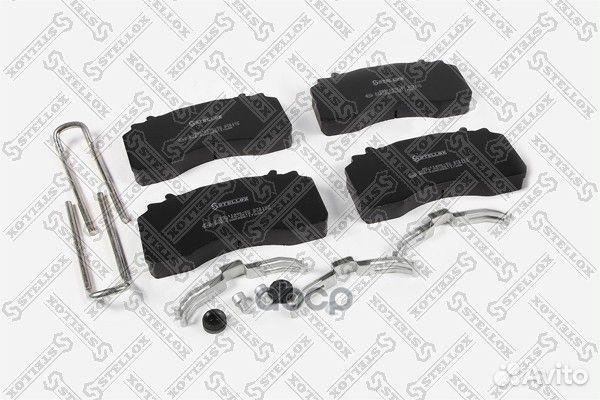 Колодки тормозные дисковые с р/к 22.5 MAN TGX/TGS