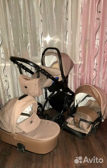 Коляска 3 в 1 Adamex эко и много других