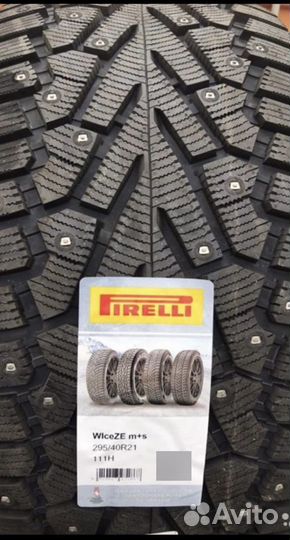 Pirelli зима шипы 275/40R22 на Zeekr 001 LI9