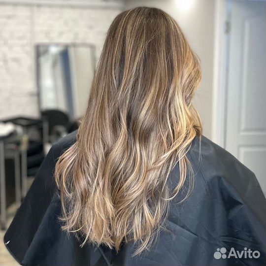 Сложное окрашивание волос парикмахер колорист