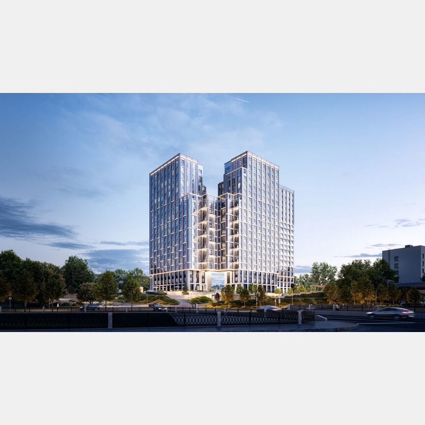 Апартаменты-студия, 25,2 м², 10/20 эт.