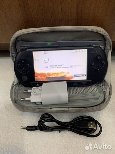 Sony PSP E-1008 прошитая 47 игр подарок