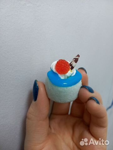 Сквиш голубой коктейль