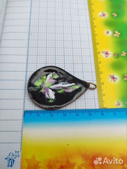 Роспись эмалью по меди