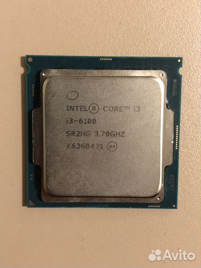 Процессор i3 6100
