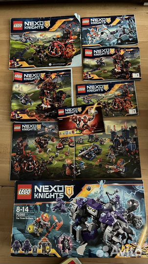 Lego россыпью с инструкциями