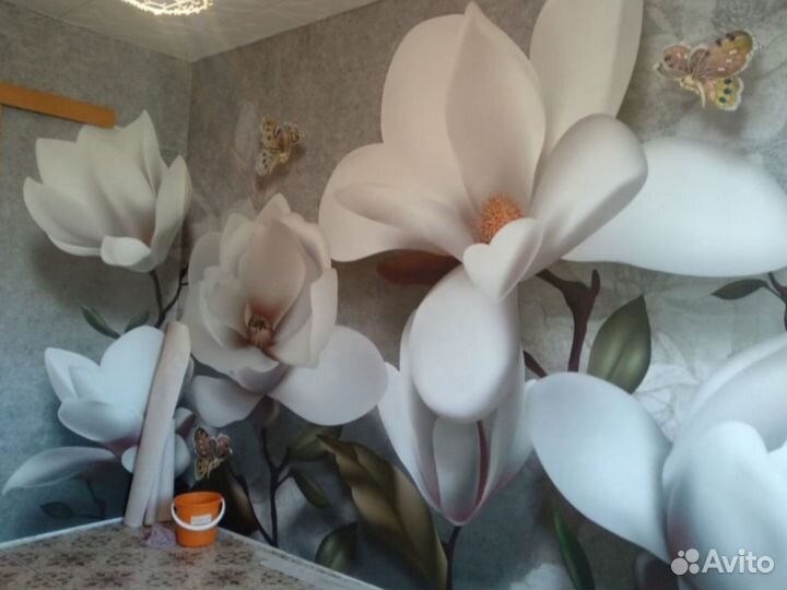 Поклейка обоев Шпаклёвка Покраска