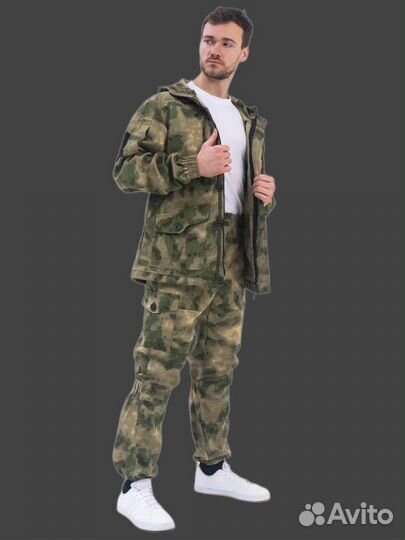 Камуфляж Костюм Горка Мох