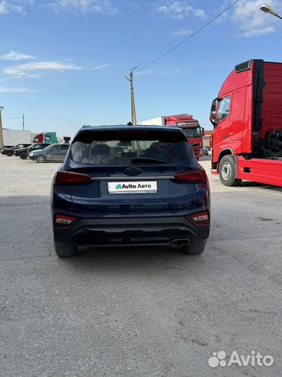 Hyundai Santa Fe 2.4 AT, 2019, 87 471 км