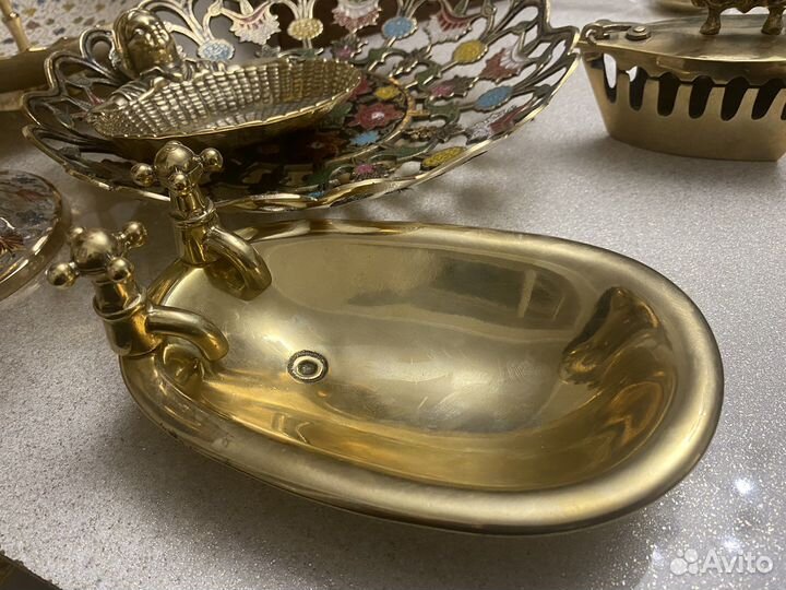 Мыльницы корзинка и ванночка