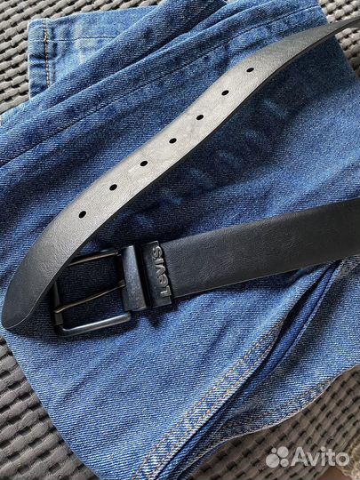 Ремень мужской Levi's оригинал двусторонний