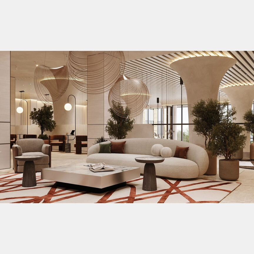 2-к. квартира, 46,1 м², 12/23 эт.