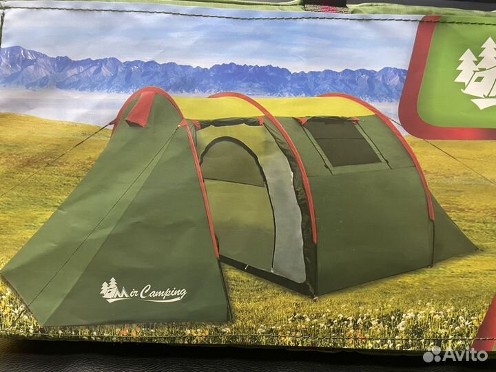 Палатка 4-х местная с тамбуром