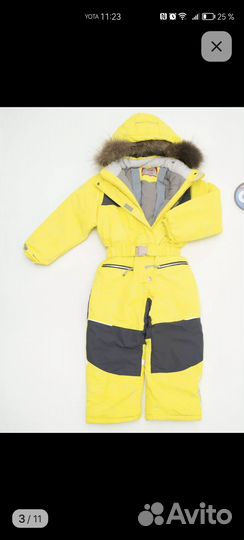 Зимний комбинезон для девочки