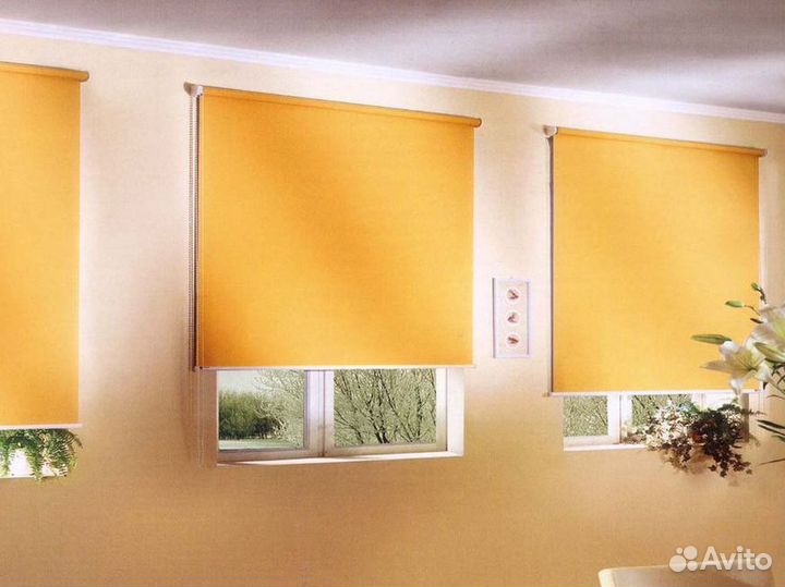 Рулонные шторы по размерам