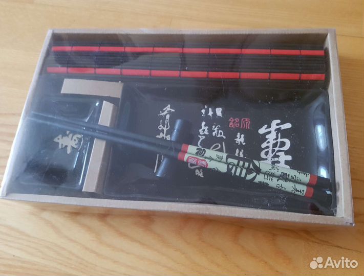 Набор для подачи суши и роллов новый