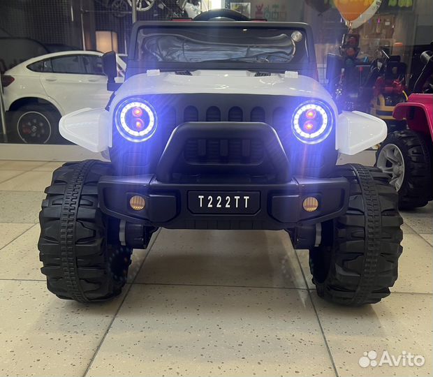 Электромобиль джип т222тт,цвета разные