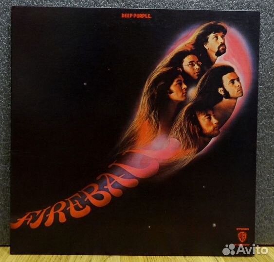 Deep Purple Fireball 1971 Japan 1st Press Винил LP