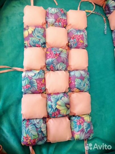 Новый бортик в детскую кроватку