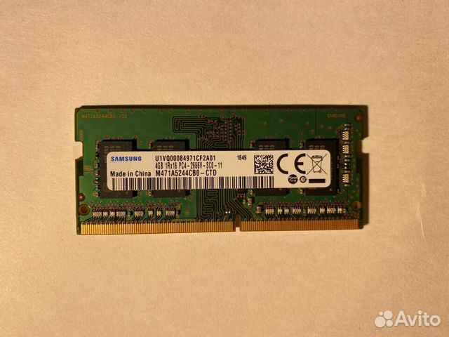 Оперативная память 4 GB