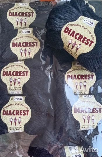 Пряжа Япония -Diacrest, меринос премиум-класса