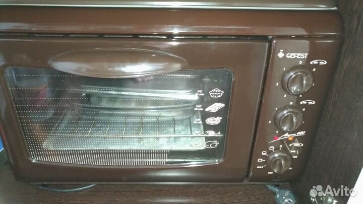 Настольная электроплита с духовкой